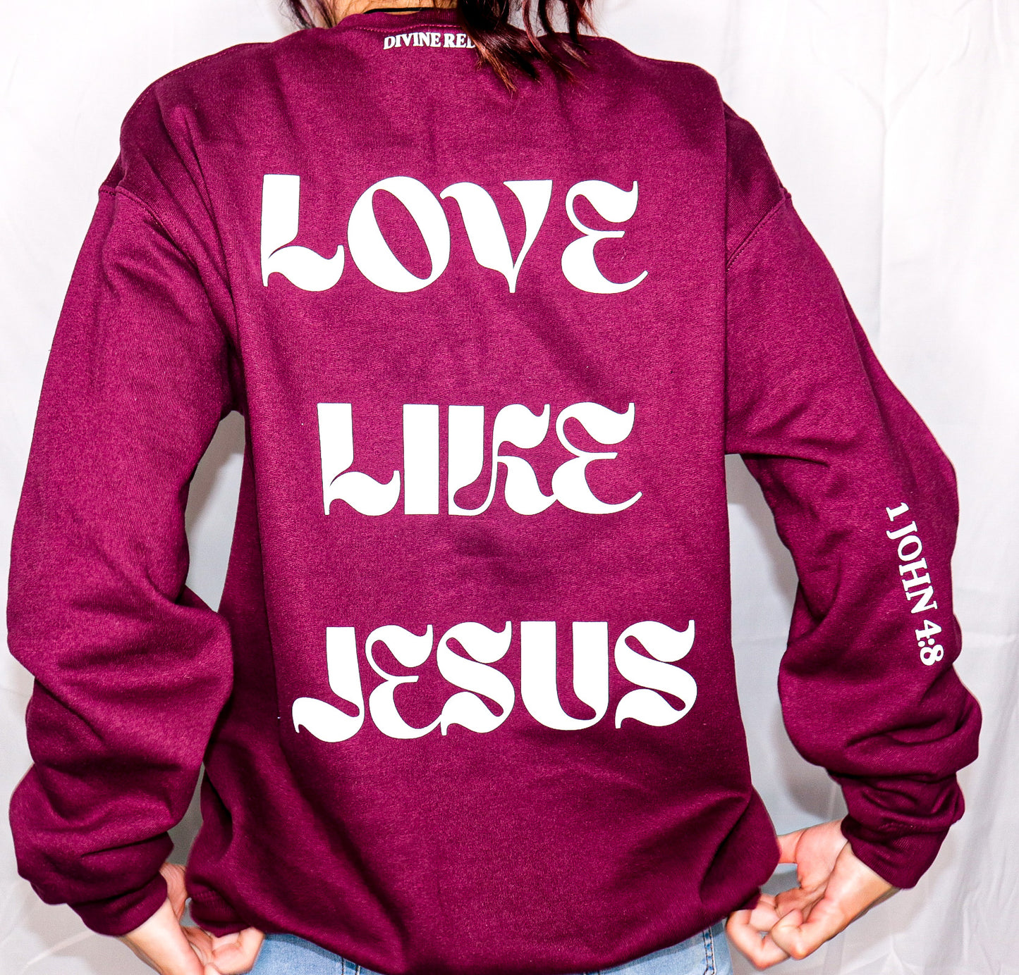 LOVE LIKE JESUS- crewneck
