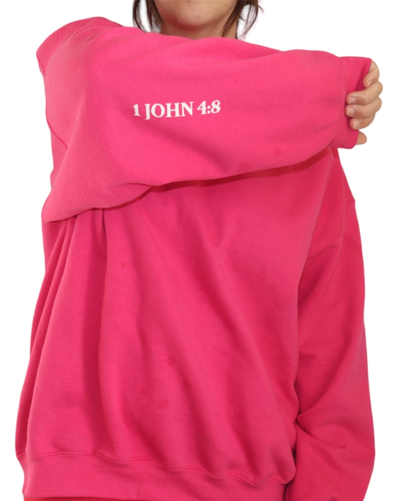 GOD WHO SAVES CREW(hot pink)