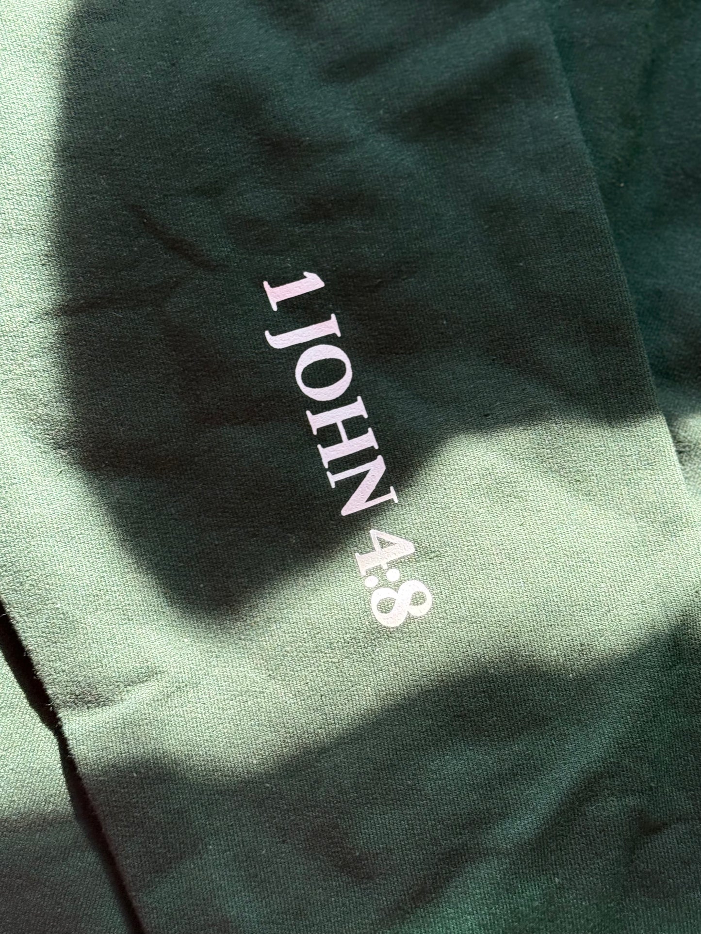 Alive in Jesus (forest) crewneck
