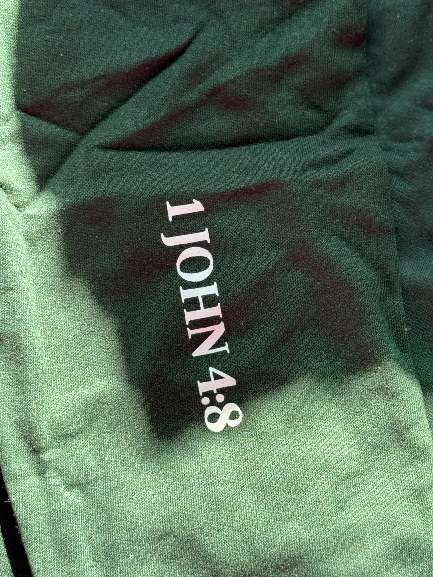 YHWH (forest green) crewneck