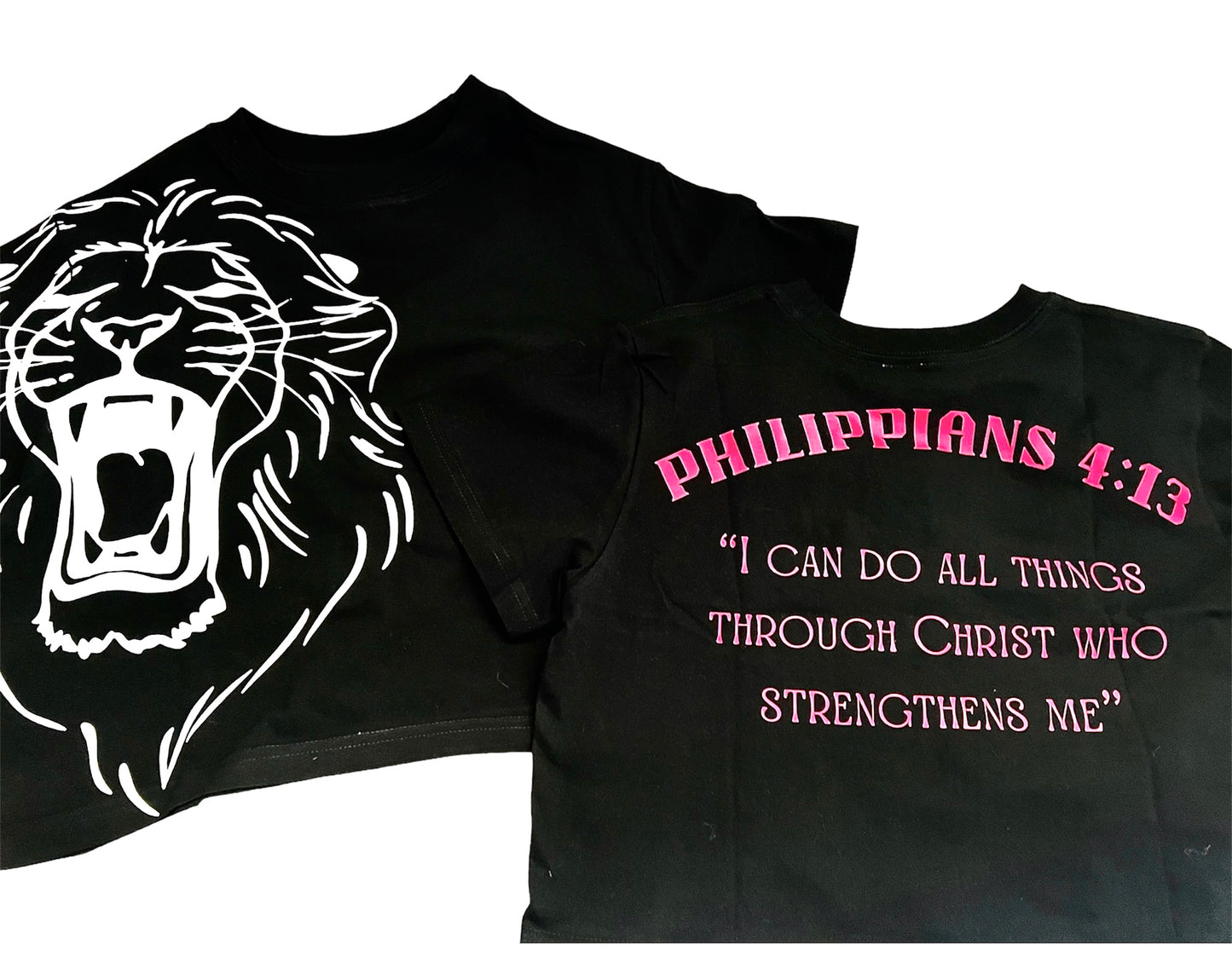 PHIL4:13 cropped T Shirt