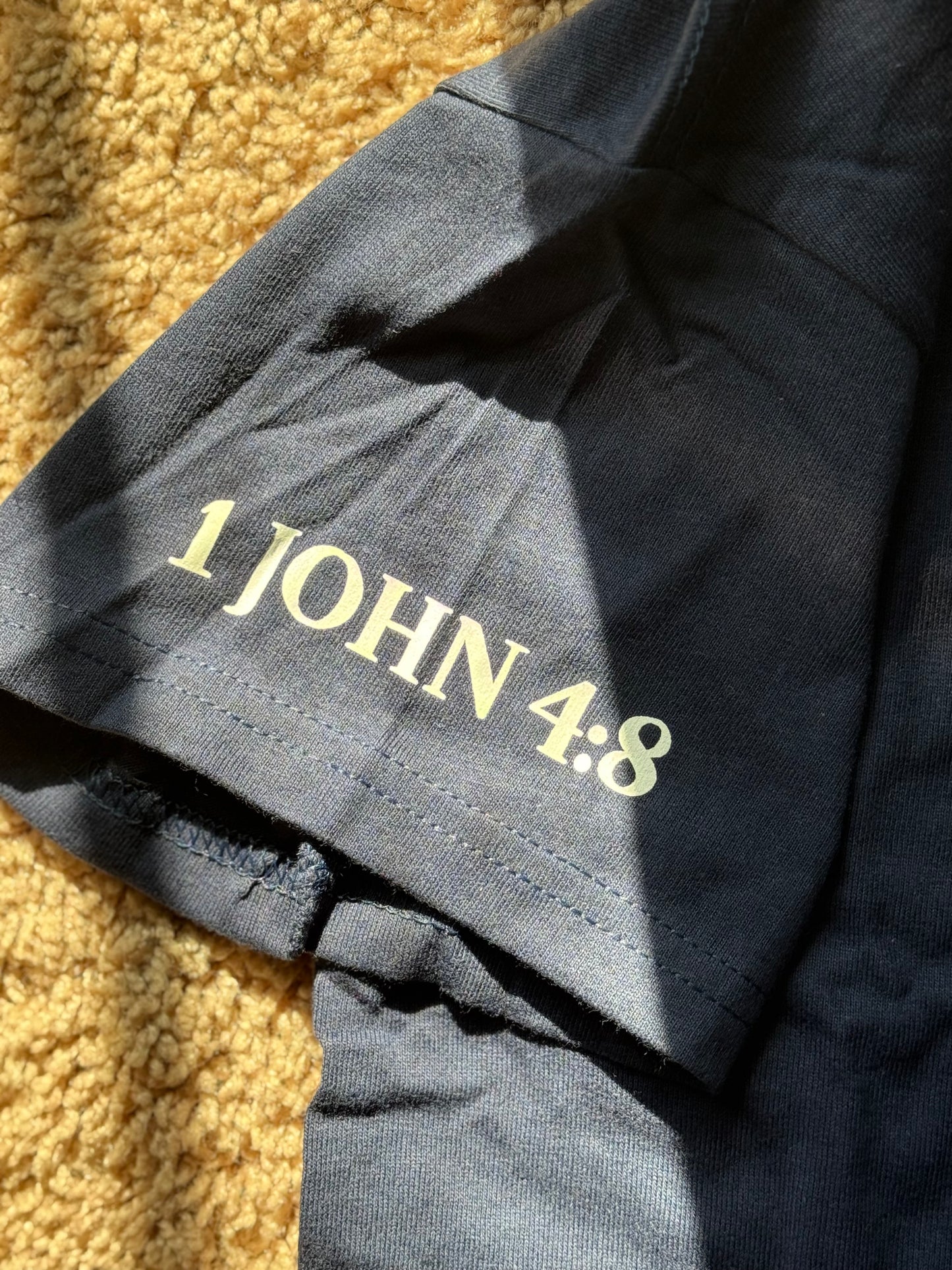 Navy blue YHWH t shirt