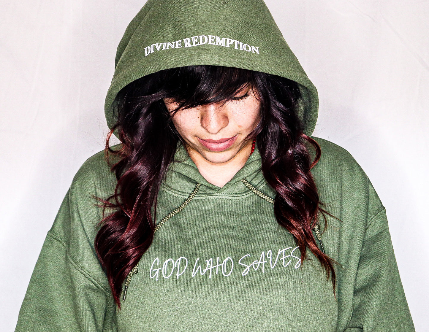 GOD WHO SAVES- Hooded sweatshirt