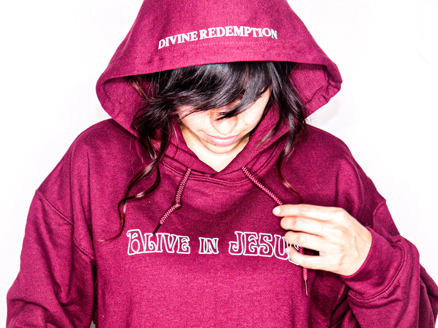 ALIVE IN JESUS- Hooded sweatshirt