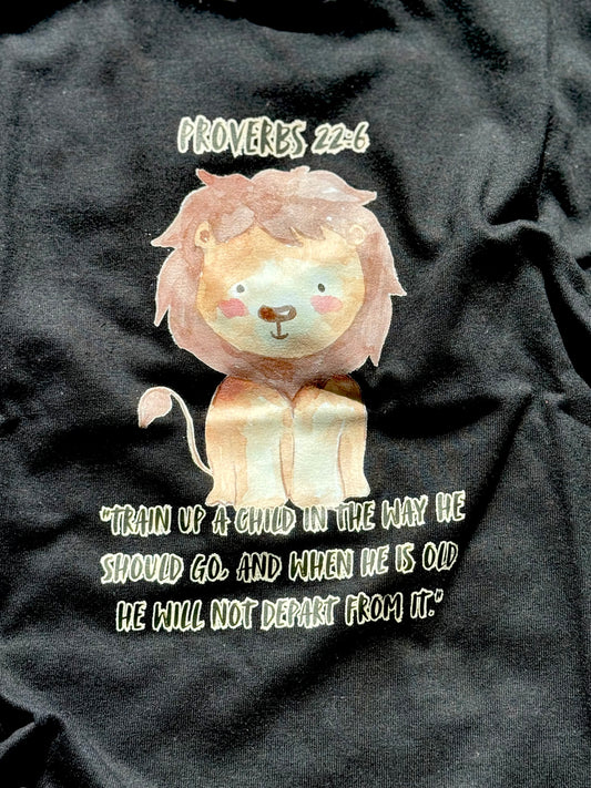 Little boy  proverbs t shirt