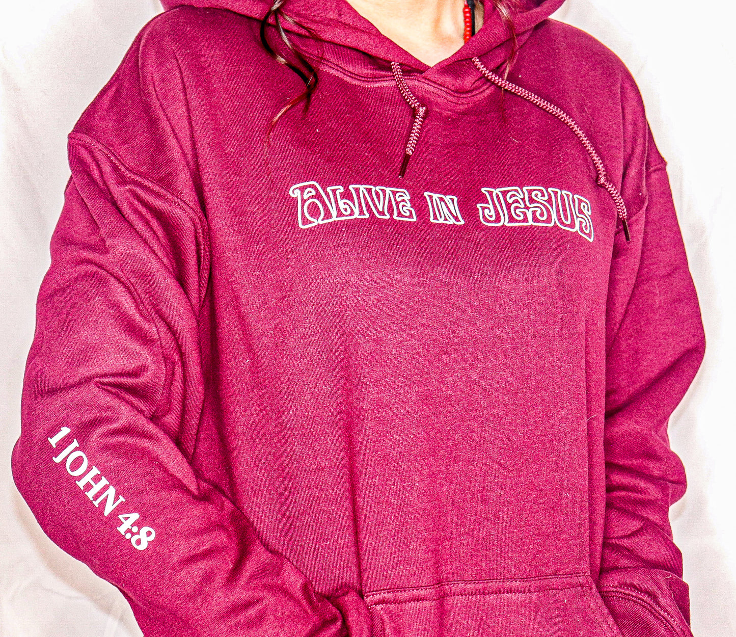 ALIVE IN JESUS- Hooded sweatshirt